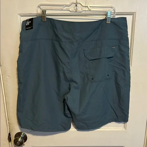 Hurley Men's Blue Swim Shorts - Picture 5 of 5